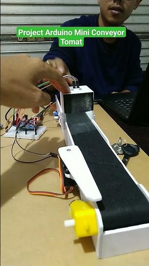 TCS34725 sensor warna untuk conveyor mini #conveyor #arduinoproject