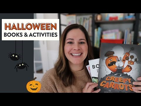 Halloween Books and Read Alouds for Kindergarten, First, and Second Grade // Halloween activities