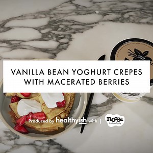358 reactions · 113 shares | Looking for the perfect simple summer dessert recipe? We've got you covered with this simple yet delicious crepes recipe. noosa Vanilla Bean yogurt gives these crêpes a light and airy texture and makes for the perfect extra creamy and oh-so-dreamy filling! | noosa yoghurt | Facebook