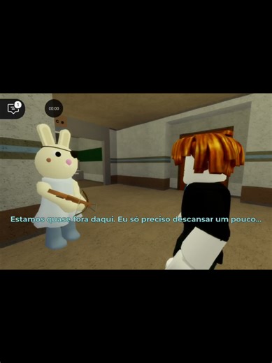 Escaping Piggy Chapter 7 with my friend #piggy #roblox @Pedro🐔