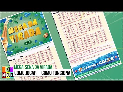 Como Funciona a Mega da Virada e Como jogar ( Mega - Sena )