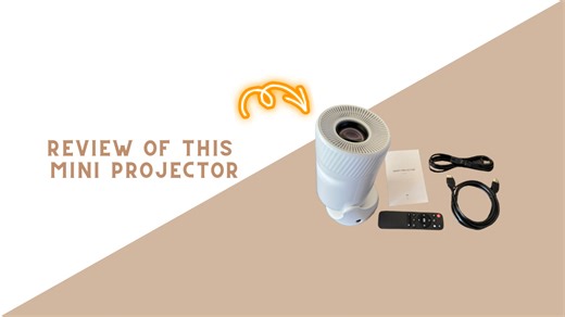 Watch Review of this mini projector on Amazon Live