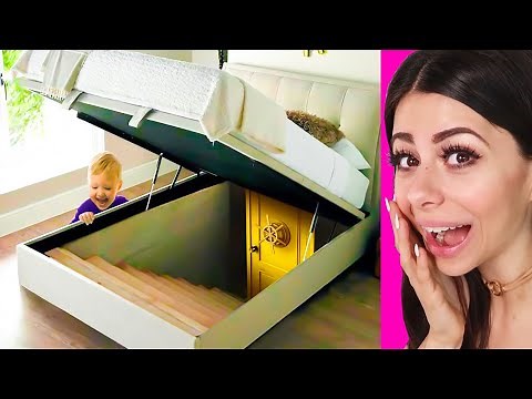 People Finding SECRET HIDDEN ROOMS In Their Homes !