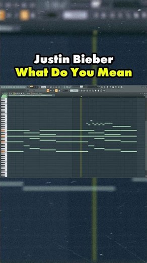 Justin Bieber - What Do You Mean | Beautiful Chords 🎹✨