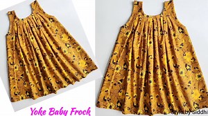 87K views · 2.7K reactions | Yoke Baby Frock Cutting and stitching #sew #sewing #sewinghacks #sewing ideas #fashiondesigning #stitch #stitching #fashiondesigning #design #fashion | Style By Siddhi | Facebook