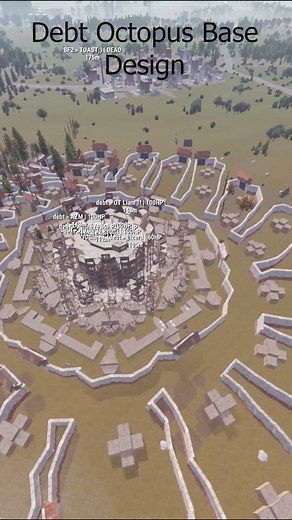 Rust Best Base Design Octopus on Vital 10x @vitalrustofficial #rust #rustgame #rusttok #rustconsole #rustclips #rusty #rustbase #rustbasedesign #foryoupage #fypシ