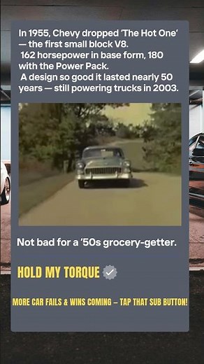 Chevy’s First Small Block V8 — The Birth of a Legend