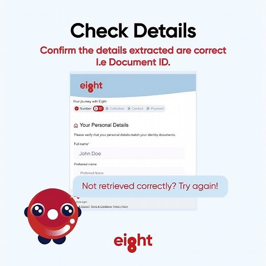 Porting into eight is easy online!