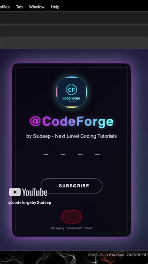 Voice command card using html,css and JavaScript #coding #webdevelopment #codeforgebysudeep #viral