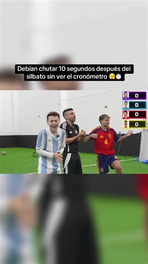 Debían chutar 10 segundos después del silbato sin ver el cronómetro 🫣⏱️ #TheWillyrex