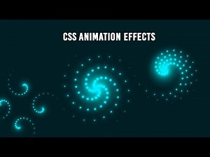 3 CSS Animation Effects