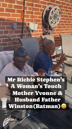1.9K reactions · 184 shares | My Mother Yvonne and Husband father Winston aka Batman vibing to A Woman’s Touch by Mr Richie Stephens #happy #happiness #cherisheverymoment #love #respect ❤️﫡 #mother | Wayne Irie | Facebook