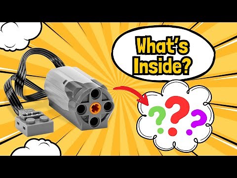 Taking apart a LEGO motor: What will we find inside?