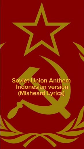Soviet Union Anthem (Misheard Lyrics) just for fun#sovietunion #ussr #history #ww2 #memes #war #edit