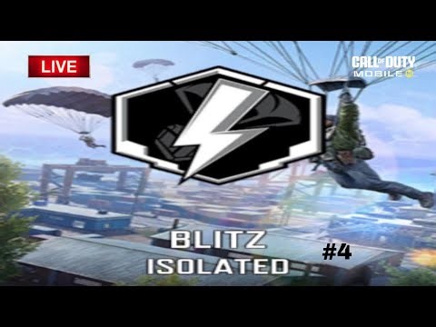 COD Mobile: Playing Blitz: Isolated BR Mode on LIVE! (PART 4) | Milton37LiveCODM