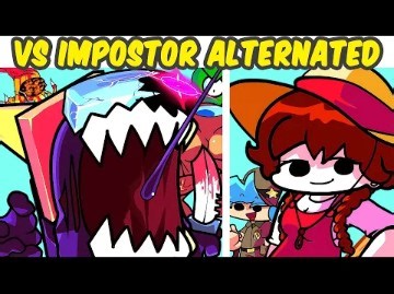 Friday Night Funkin' VS Impostor Alternated FULL WEEK  + Cutscene (FNF MOD)