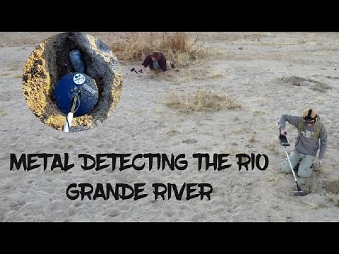 Metal Detecting the Rio Grande River in Albuquerque, New Mexico