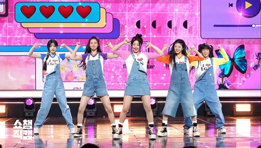 【ILLIT】Lucky Girl Syndrome 打歌舞台 4K直拍 240424 冠军秀