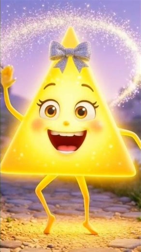 Triangle in Shape Town 🔺️ | Learn Triangle Shape for Kids #shorts