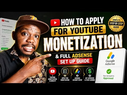 How To Set Up And Link Adsense Account To YouTube Channel
