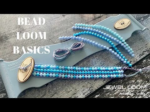 Bead Loom Basics - How to use your Original Jewel Loom Bead Loom to make a Beaded Bracelet