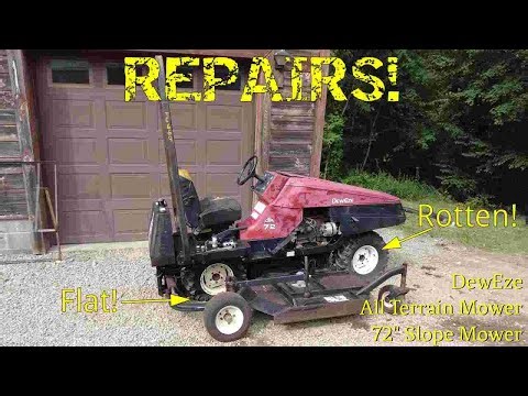 DewEze ATM 72 Slope Mower Repairs