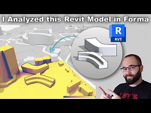 I Analyzed this Revit Model in Forma (Revit - Forma Tutorial)