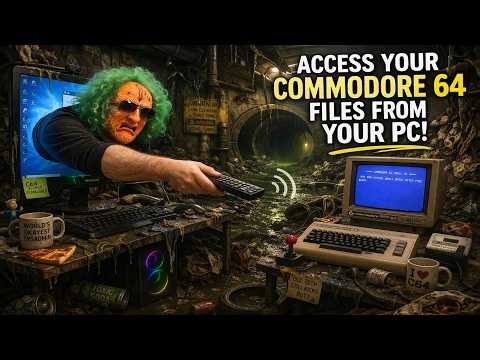 HOW TO ACCESS YOUR C64 U FILES FROM YOUR PC REMOTLY