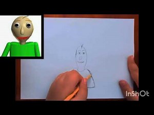 Drawing Baldi in My Own Style – Simple and Fun!