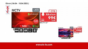 4.7K views · 361 reactions | ETC Aksion Nga data 4 deri me 10 Prill. Përfitoni nga Ofertat më të mira duke kursyer në shportën tuaj të blerjes Për më shumë oferta kliko këtu: www.etc-ks.com | ETC - Elkos Trading Center | Facebook