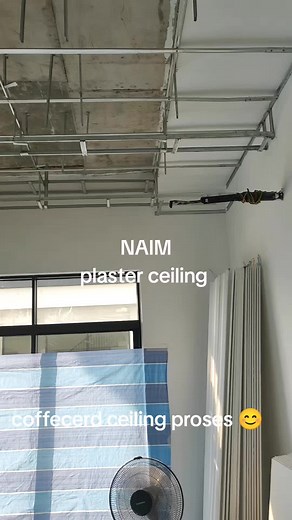 NAIM PLASTER CEILING ⭕fficial on TikTok
