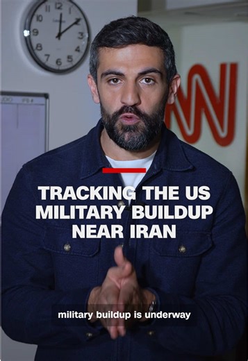 As Washington pursues diplomacy with Tehran, it is also moving cargo planes, refueling tankers, fighter jets and warships closer to the region. Flight data and satellite imagery reveal how the US is positioning forces amid rising tensions. CNN’s Jeremy Diamond reports.