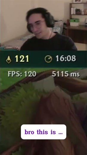 6400 ping in League #leagueoflegends