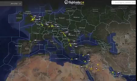‼️🇺🇸 Massive U.S. Air Force surge heads toward Middle East as ceasefire deadline nears.An unusually large wave of U.S. Air Force activity is moving toward the region, one of the biggest buildups seen in recent times, raising tensions as the ceasefire deadline rapidly approaches.The scale and timing signal heightened military readiness amid uncertainty.Source: Open source flight tracking