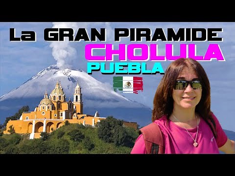 ¡Cholula, México: Recorriendo la pirámide más grande del mundo y el santuario en la cima!