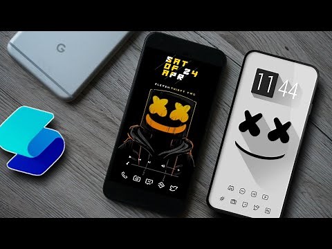 Smart Launcher 6 homescreen setup 2021 | Marshmello