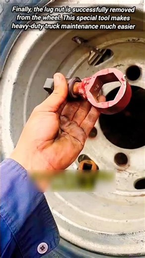 The Perfect Tool for Removing Stubborn Truck Wheel Nuts