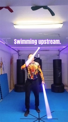 Flow level: swimming upstream. 😅#tangsoodo #lightsaber #keeptraining #letsgo