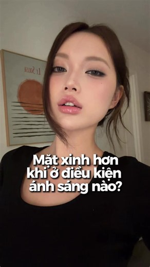 Mở cam check trong tối ngoài sáng liền, nếu tương phản thấp thì lựa màu son như tui hay dùng nha 😗 #tipslamdep #makeup #beautytok #SHEGLAMLipMagic #SHEGLAMvn @SHEGLAM Store VN
