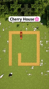 Minecraft Easy Cherry House 🌸 #minecrafttutorial #minecraft #minecraftbuilds | Humoky