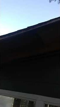 A retrofit fix for improperly framed gable end overhang missing outlooks