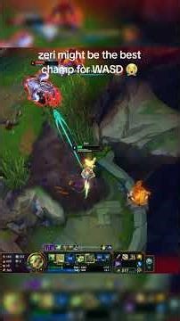 RIOT'S WASD WAS MADE FOR ZERI #fyp #leagueoflegends #rumblen