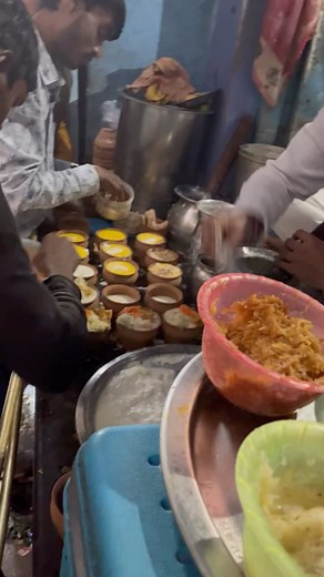 #lassi the famous drink made of homemade curd. In #varanasi every tiny lane has some special #lassiwala But this one is really famous for the variety this guy offers @blue.lassi We tried the #kesarilassi and #fruitlassi and both were just yummmmmmm #foodporn #foodphotography #foodie #foodinstagram #uttarpradesh #kashi #banaras #dekhoapnadesh #india #indianfood #hotelsandheritage #incredibleindia #tourism #tourismofindia #amritmahotsav #streetfood | HotelsandHeritage