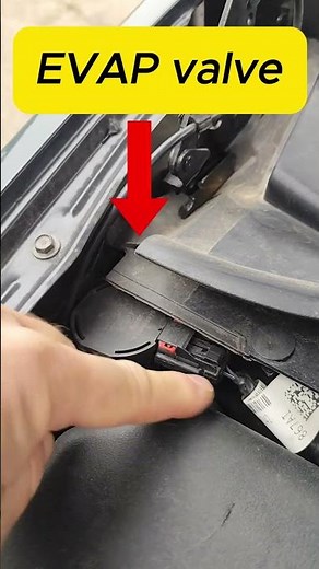 EVAP valve hiding spot on 3.6 Dodge Grand Caravan #mechanic #diy #shorts