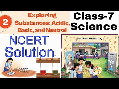 Question Answers ONLY / Exploring Substances: Acidic, Basic and Neutral / Class-7 Science Chapter-2