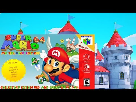 Super Mario 64 multiplayer (N64) rom Des....