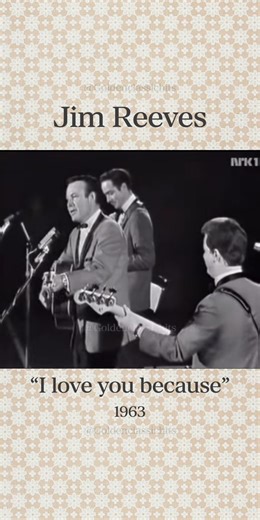 Jim Reeves – I Love You Because 🎶𝐄𝐧𝐣𝐨𝐲 𝐒𝐨𝐧𝐠 https://oldiesong70s.com/jim-reeves-i-love-you-because-2 | Music and Life