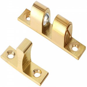 [Hot Item] Cabinet Door Catch Brass Door Closer Sold Brass Double Ball Catch