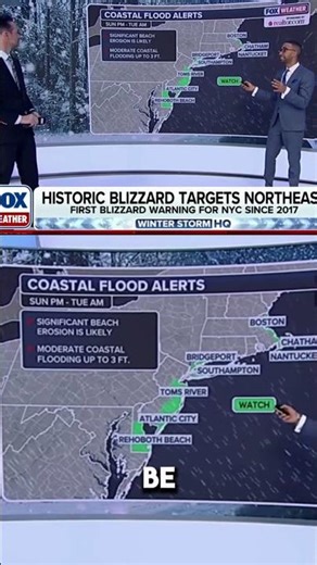 FOX Weather breaks down the coastal erosion threat ahead of this historic nor'easter