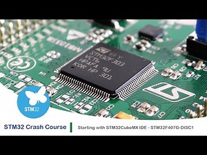 STM32 Crash Course (4) -Starting with STM32CubeMX IDE - STM32F407G-DISC1